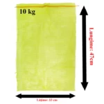 Saci Raschel Galben Lamai 10KG