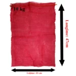 Saci Raschel Rosu 10KG