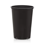 Ghiveci rotund pentru trandafiri vce 16 (negru)