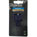 Conector furtun 3/4 (negru)